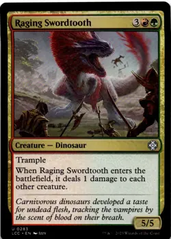 Raging Swordtooth [LCC - 283]Normal - Image 1