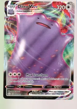 Pokemon Ditto VMAX Shining Fates #051/072 LP - Image 1