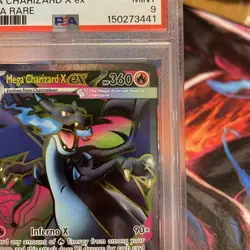 2025 Pokemon Phantasmal Flames Full Art Ultra Rare Charizard X ex 109/94 - PSA 9 - Image 4