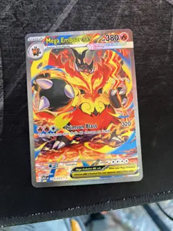 Mega Emboar ex 273/217 SIR Secret Rare Pokemon Ascended Heroes NM Pack Fresh - Image 1