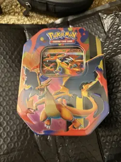 POKEMON TCG MEGA CHARIZARD Y EX TIN - Image 1