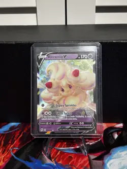 Alcremie V 022/073 Champions Path Ultra Rare Pokemon Card - NM - Image 1