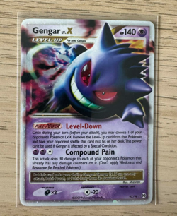 Pokemon Gengar LV.X Platinum Arceus 97/99 LP/ English Card - Image 1