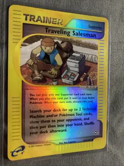 Pokemon TCG: Traveling Salesman 137/147 Trainer (2002) Aquapolis • Holo Card - Image 2