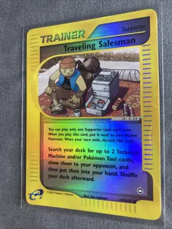 Pokemon TCG: Traveling Salesman 137/147 Trainer (2002) Aquapolis • Holo Card - Image 3