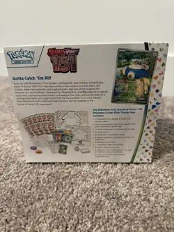 CLEAN💫 151 Pokemon Center Elite Trainer Box PC ETB SEALED NO TEARS MINT BOX - Image 2