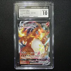 2020 Pokemon Darkness Ablaze Charizard VMAX Holo 020/189 CGC 10 Possible PSA 10 - Image 1