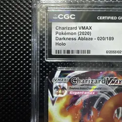 2020 Pokemon Darkness Ablaze Charizard VMAX Holo 020/189 CGC 10 Possible PSA 10 - Image 3