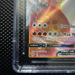 2020 Pokemon Darkness Ablaze Charizard VMAX Holo 020/189 CGC 10 Possible PSA 10 - Image 5