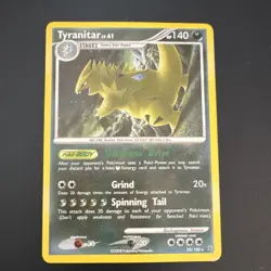 Pokemon TCG Tyranitar Stormfront 30/100 Regular Rare Stage 2 140HP English - Image 1