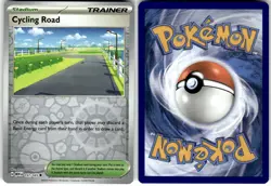 CYCLING ROAD - 157/165 - UC - 151 - POKEMON - REVERSE HOLO - NM - Image 1