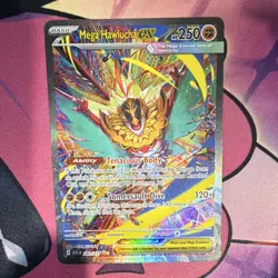 Pokemon Mega Hawlucha EX 283/217 ASC Full Art Holo Basic Fighting 250 HP - Image 4