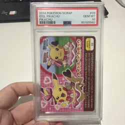 PSA 10 Pikachu Pop Star 03 Scrap Pokemon Japanese - Image 2