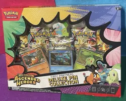 💕First Partner Deluxe Pin Collection Ascended Heroes Factory Pokemon TCG💕 - Image 1