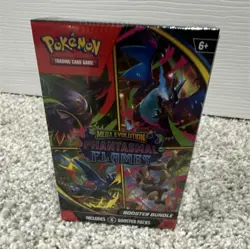 Pokemon TCG Mega Evolution Phantasmal Flames Booster Bundle Box Charizard Gengar - Image 1