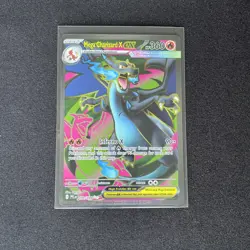 Pokemon Mega Charizard x EX Full Art Phantasmal Flames NM 109/094 SR - Image 1