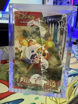 Pokemon TCG Scarlet & Violet - Paldea Evolved Booster Box In Acrylic Case - Image 5