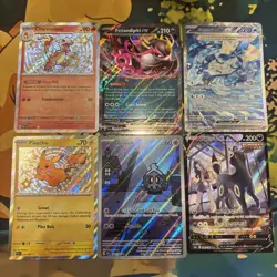 Mint Group Of Beautiful Pokemon Cards Ready For Collection Or Grading IR SIR - Image 2