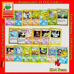 20x Pokemon Karten WOTC Sammlung gemischt div. Set TCG non Holo /Z96 - Image 1