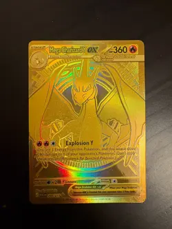 Mega Charizard Y ex 294/217 GOLD Hyper Rare Pokemon Ascended Heroes - Image 1