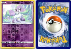 Galarian Ponyta 081/202 C Sword & Shield Pokemon Reverse Holo NM - Image 3