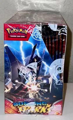 Pokemon TCG: Scarlet & Violet Surging Sparks Booster Box (36 Packs) NEW! SEALED! - Image 4