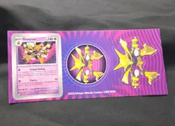 SEALED Alakazam 82/167 Cosmos Holo Knockout Promo Pokemon TCG - w/ Stickers - Image 3
