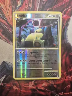 Pokemon TCG Snorlax 33/95 Call of Legends Reverse Holo MP - Image 1