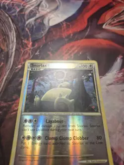 Pokemon TCG Snorlax 33/95 Call of Legends Reverse Holo MP - Image 2