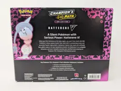 New Factory Sealed Pokemon TCG Champion's Path Hatterene V Collection Box - Image 2