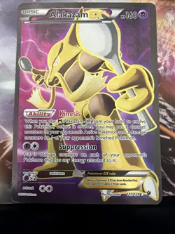 Alakazam ex 117/124 Pokemon Fates Collide Ultra Rare LP-MP - Image 1