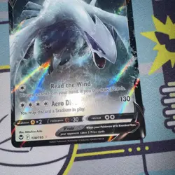 Pokemon TCG Sword & Shield Silver Tempest Lugia V 138/195 - Image 4