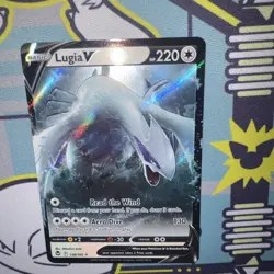 Pokemon TCG Sword & Shield Silver Tempest Lugia V 138/195 - Image 5