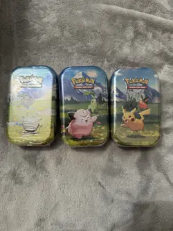 Lot Of 3 Pokemon TCG Ascended Heroes Mini Tins Brand New Sealed - Image 1