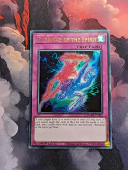 Exchange of the Spirit MAMA-EN032 Ultra Rare 1st Edition YuGiOh TCG Card - Image 1