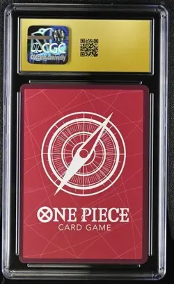 2024 ONE PIECE JAPANESE OP05-060 PURPLE LEADER MONKEY D LUFFY CGC 10 PRISTINE - Image 2