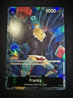 One Piece OP10-090 Franky Parallel English NM - Image 1
