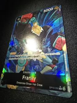 One Piece OP10-090 Franky Parallel English NM - Image 5