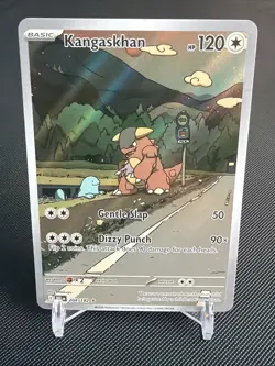 Pokemon TCG Kangaskhan Destined Rivals Illustration Rare Card 204/182 SV10 - Image 1
