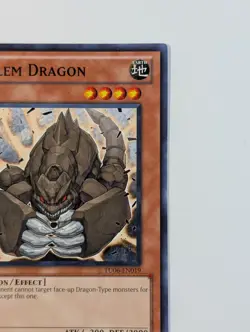 Yugioh TCG - 1x Golem Dragon - TU06-EN019 - NM - Unlimited Edition Common - 2011 - Image 4