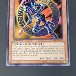 Yugioh TCG -1x Dark Magician of Chaos - BP02-EN023 - NM/LP - 1st - Rare - 2013 - Image 5