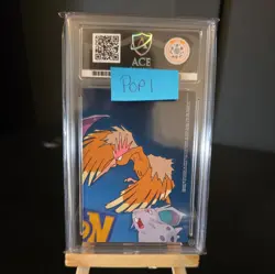 Pokemon Topps Series 1 Professor Oak Ace Grade 7 Black Logo Card - Image 5