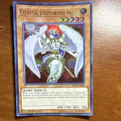 Yu-Gi-Oh! Celestia, Lyla, Wulf, Garoth BLRR 1st Ed Holo Lightsworn Card Lot - Image 2