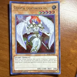 Yu-Gi-Oh! Celestia, Lyla, Wulf, Garoth BLRR 1st Ed Holo Lightsworn Card Lot - Image 3