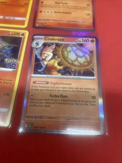 Holo Lot (Fire) Pokemon Cards 6 Cards Charizard - Image 5