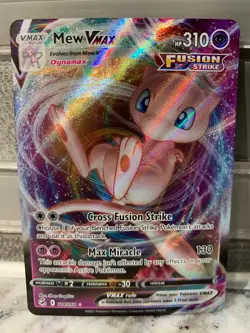 Mew VMAX 114/264 Swsh08: Fusion Strike Holo - Pokemon Trading Card - Image 2