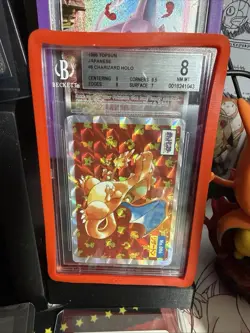 1996 TopSun Charizard Holo #006 Beckett Graded Japanese Pokemon Card - Image 1
