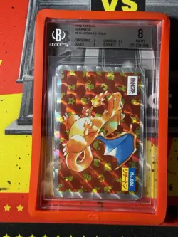 1996 TopSun Charizard Holo #006 Beckett Graded Japanese Pokemon Card - Image 3
