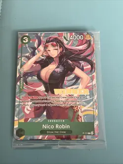 One Piece Trading Card Game Heroine’s Cup Winner Promo Pack Sealed - Image 1