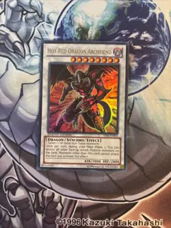(YCL) Yugioh Hot Red Dragon Archfiend Limited Edition Ultra Rare YF06-EN001 VLP - Image 1